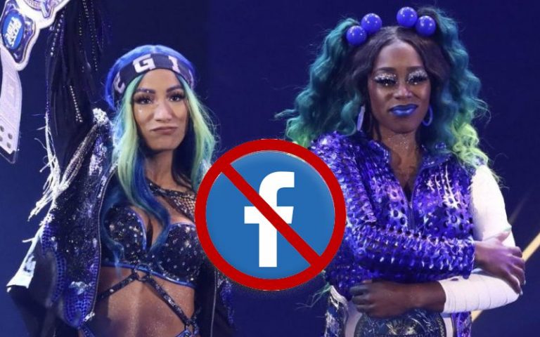WWE Removes Sasha Banks & Naomi’s Official Facebook Pages