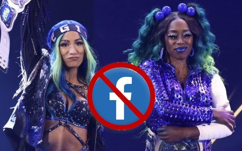 WWE Removes Sasha Banks & Naomi's Official Facebook Pages