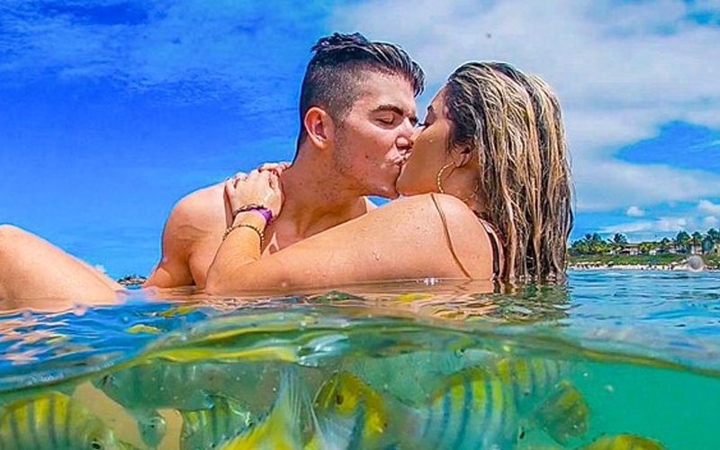 Tay Conti & Sammy Guevara Continue Flaunting Their Love Life In Brazil