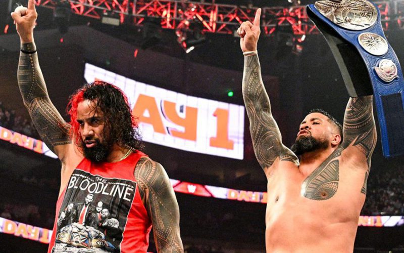 The Usos Reach Historic Milestone As WWE SmackDown Tag Team Champions