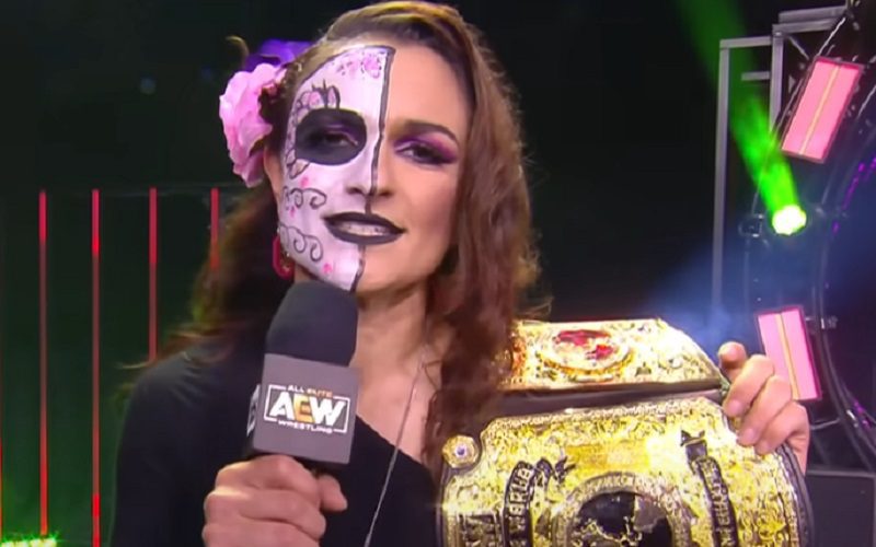 Thunder Rosa Is Not Bothered By Critics Of Her AEW Women’s Championship Run