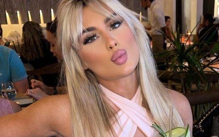 Tiffany Stratton Spotted Out In Barely There Dress