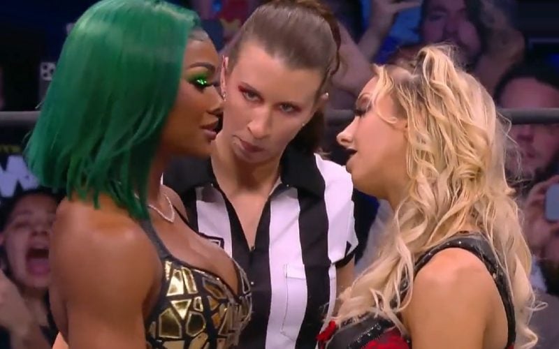 Aubrey Edwards Epically Trolled For Being A Distraction During AEW Matches