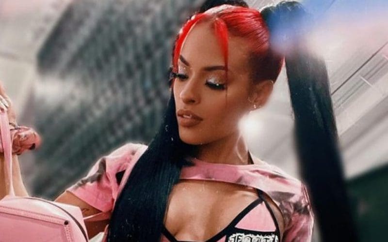 Zelina Vega Warns To ‘Never Trust The Living’ In Gorgeous Pink Bikini Photo Drop