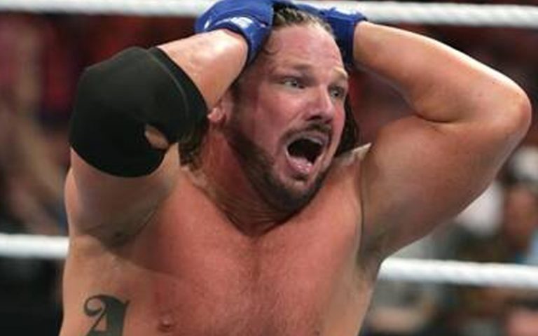 WWE Accused Of Not Caring Enough About AJ Styles