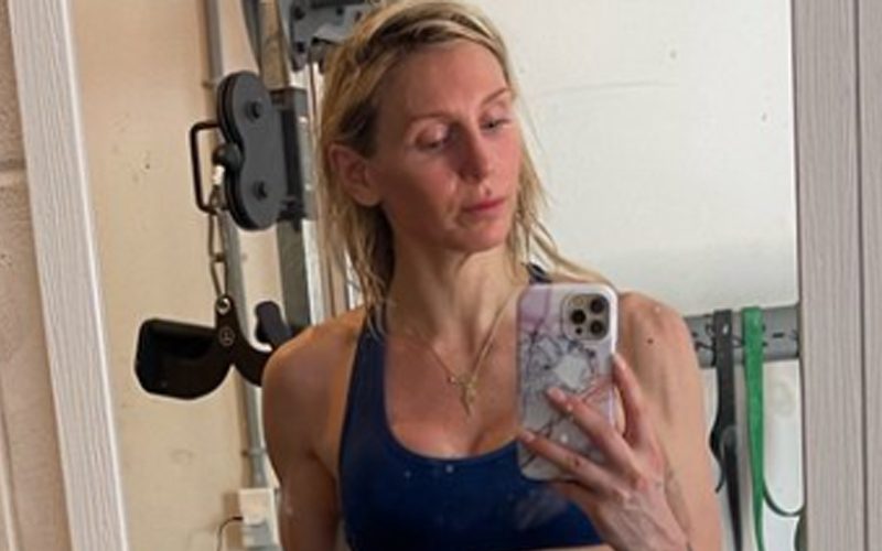Charlotte Flair Shows Off Her Progress In Stunning Sports Bra Gym Selfie