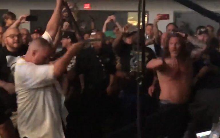 Chris Jericho Involved In Brawl After AEW Dynamite Goes Off The Air