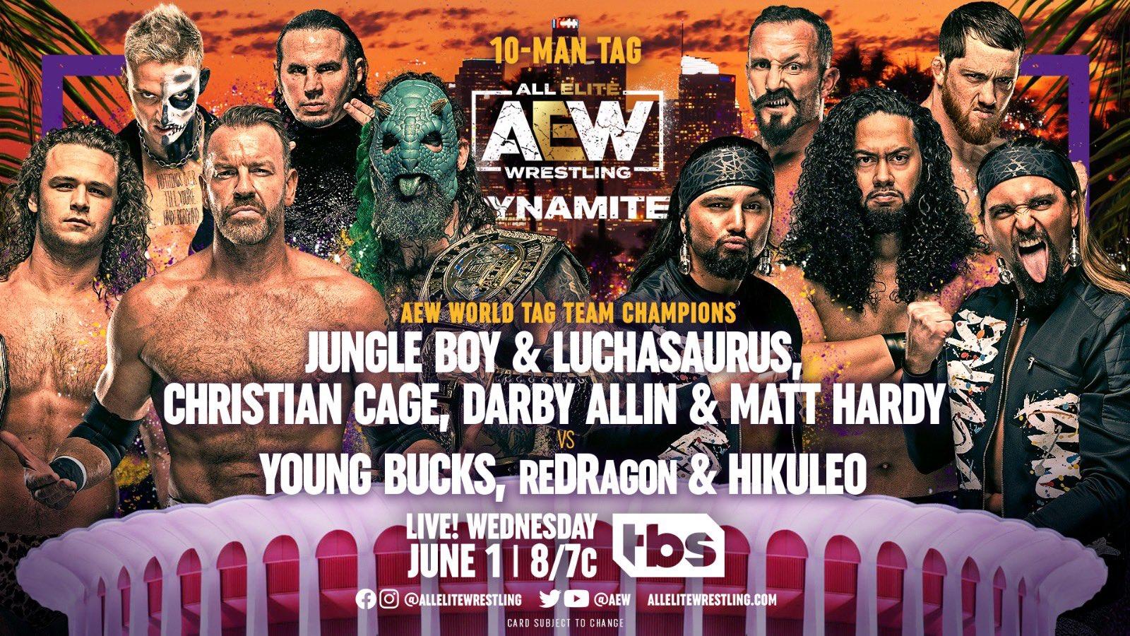 AEW Dynamite Results for June 1, 2022