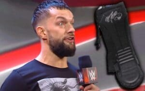 Finn Balor Selling Signed Ring Gear For Charity