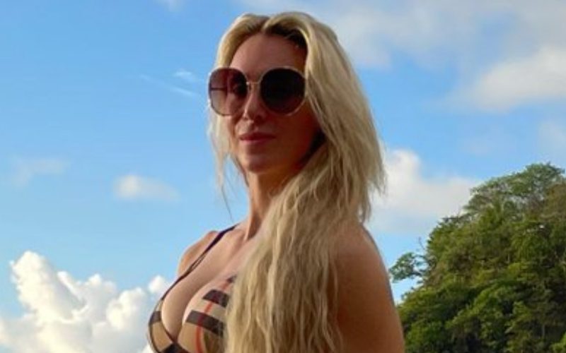 Charlotte Flair Strikes A Pose In Tiny Bikini During Tropical Honeymoon