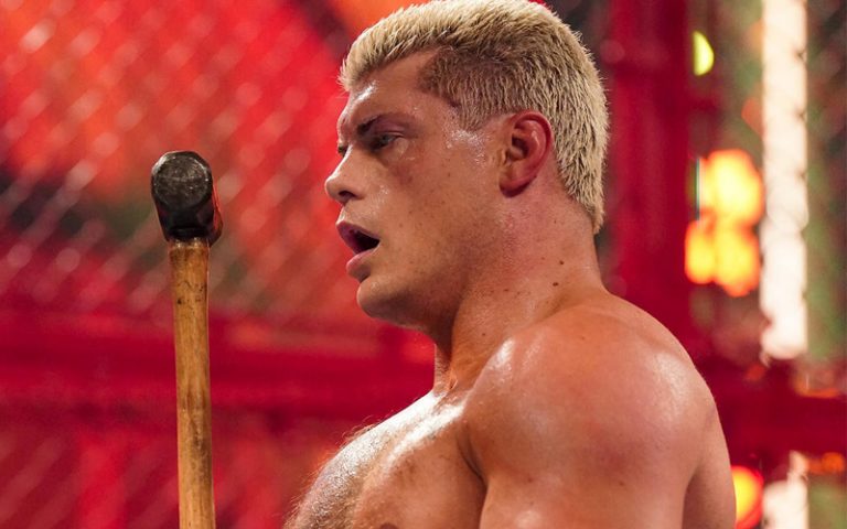 Cody Rhodes Was Told To Save His Torn Pec Reveal For WWE Hell In A Cell
