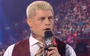 WWE Filmed Cody Rhodes' Entire Surgery For Later Use