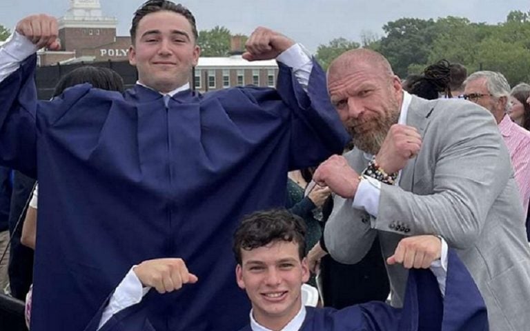 Triple H Attends Shane McMahon’s Son’s High School Graduation