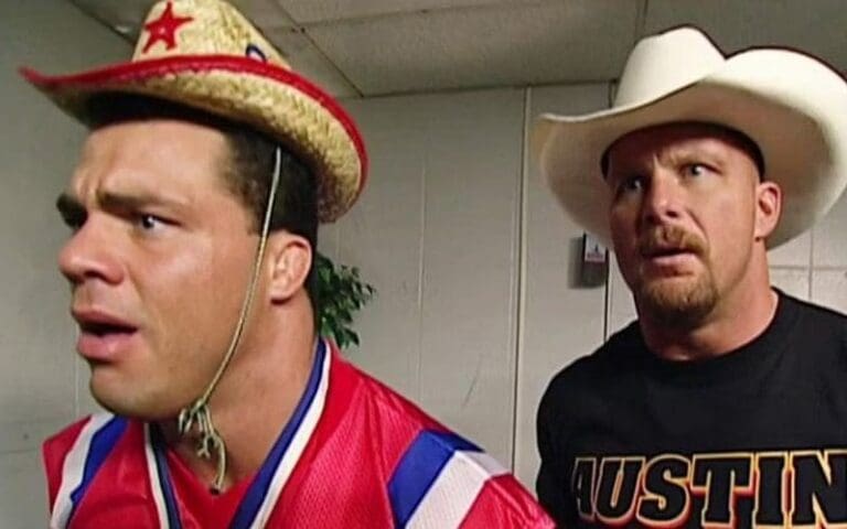 Kurt Angle Believes WWE Doesn't Credit His Work On The Same Level As Steve Austin & The Rock