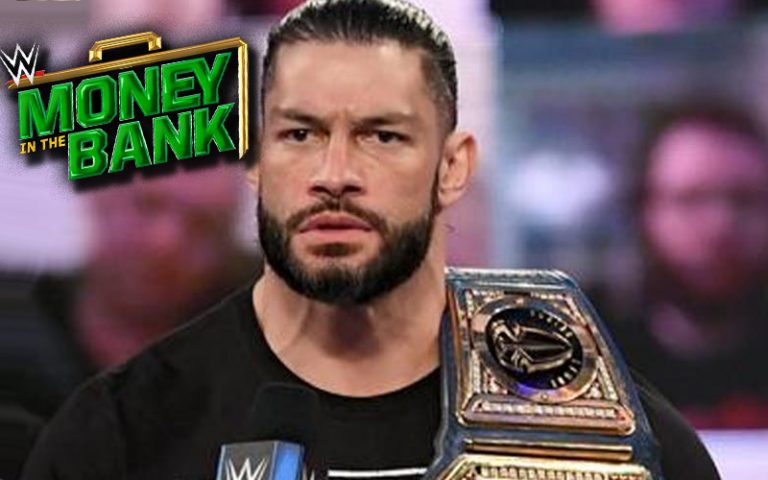 Roman Reigns Not Scheduled For WWE Money In The Bank