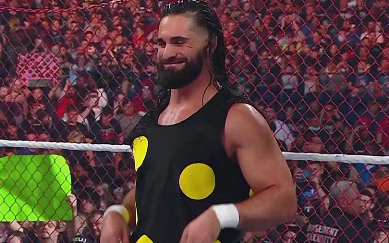 Seth Rollins Mocks Cody Rhodes With Polka Dot Gear At WWE Hell In A Cell