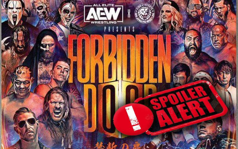 Huge Spoiler On Ex WWE Superstar Debuting At AEW x NJPW ‘Forbidden Door’