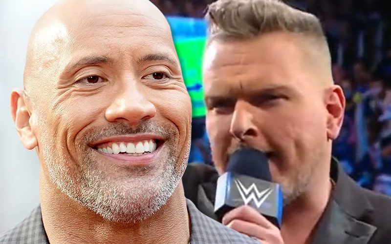 Pat McAfee Gets Massive Props From The Rock For His Promo Work