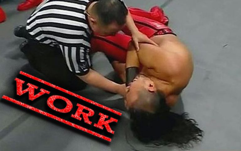 Shinsuke Nakamura’s Injury On WWE SmackDown Was A Worked Angle