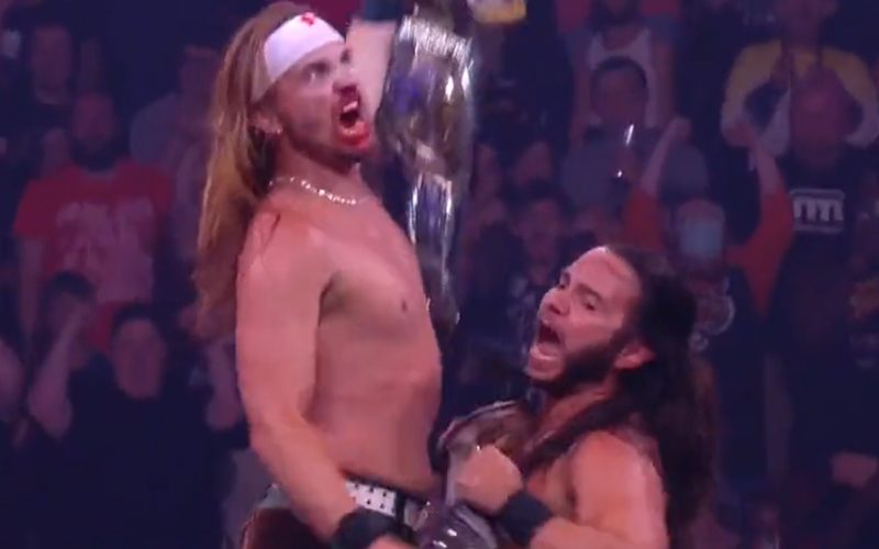 Young Bucks Win AEW World Tag Team Titles At Road Rager