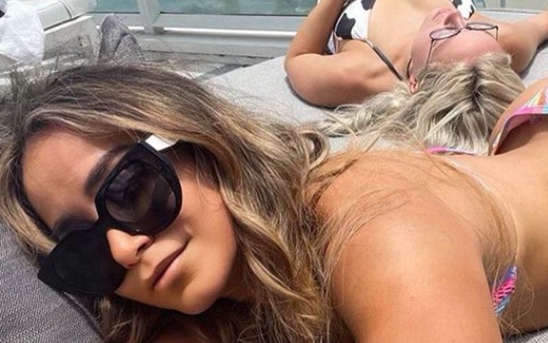Liv Morgan & Aliyah Are In ‘Hot Girl Summer’ Mode In Sizzling Bikini Photo Drop