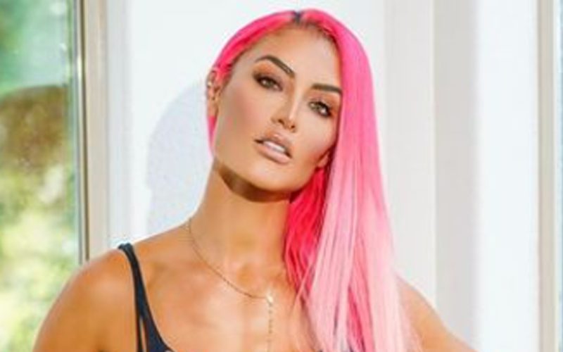 Eva Marie Turns Heads In Marvel-Inspired One-Piece Photo Drop