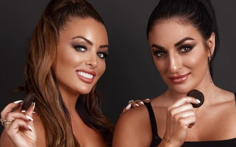 Mandy Rose & Sonya Deville Plug Their Donuts In Stunning Photo Drop