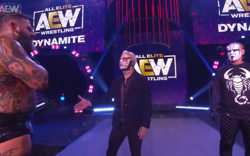 Sting & Darby Allin Have Strange Interaction With Brody King & Malakai Black After AEW Dynamite Goes Off The Air