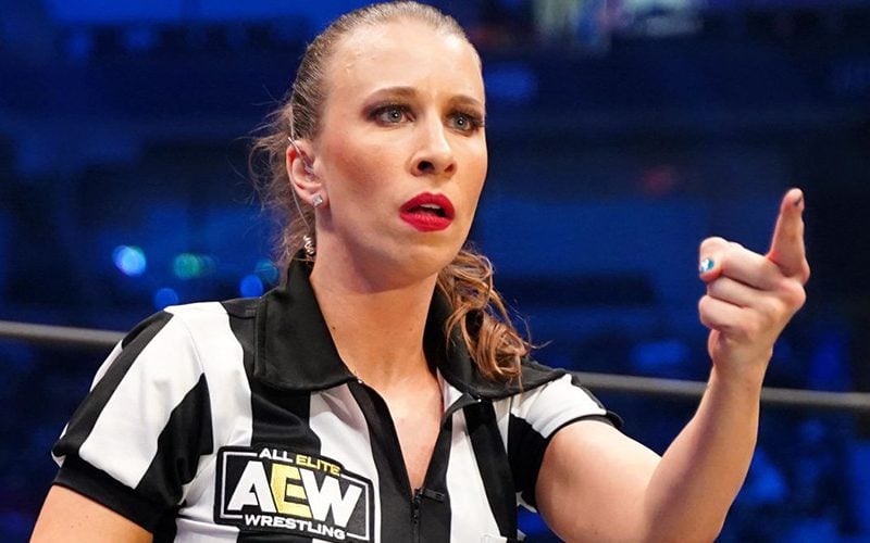 Aubrey Edwards Accused Of Filing Mass DMCA Takedown Notices For AEW Under Fake Name