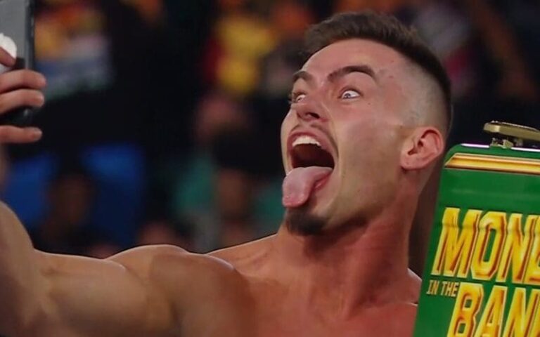 Austin Theory Made History At WWE Money In The Bank