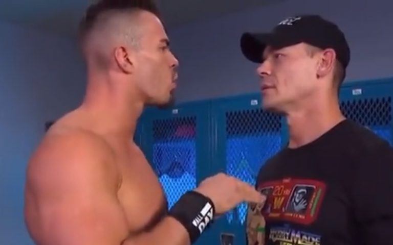 Austin Theory Gets Huge Props For Looking Like He Belongs With John Cena