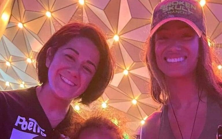 Bayley & Sasha Banks Spotted At Disney