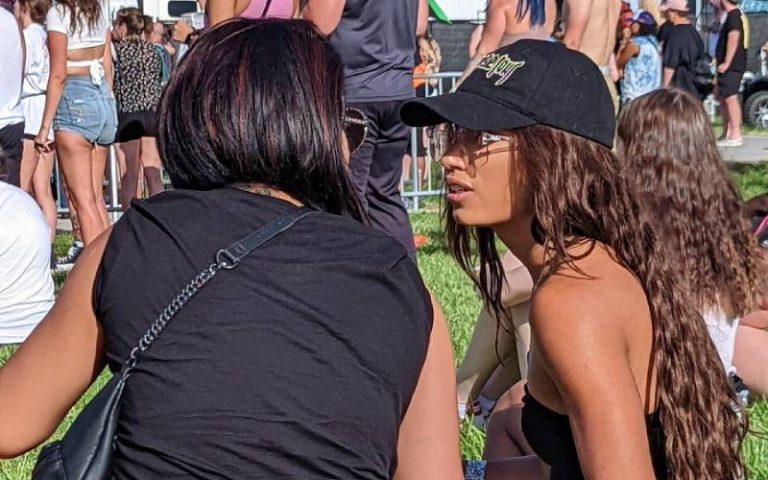 Sasha Banks & Bayley Spotted Getting Casual At Orlando Concert
