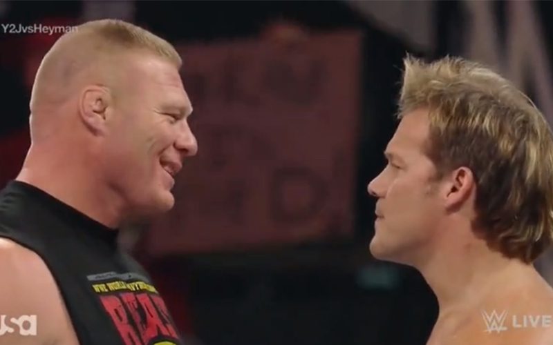 Chris Jericho Accuses Brock Lesnar Of Using Homophobic Slurs During Backstage Confrontation