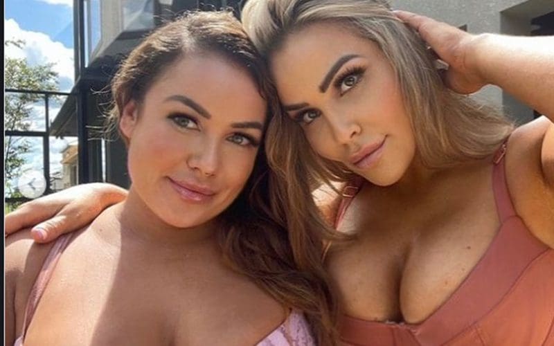 Natalya & Sister Jenni Neidhart Light Up Like Fireworks In Super Revealing  4th Of July Photo Drop