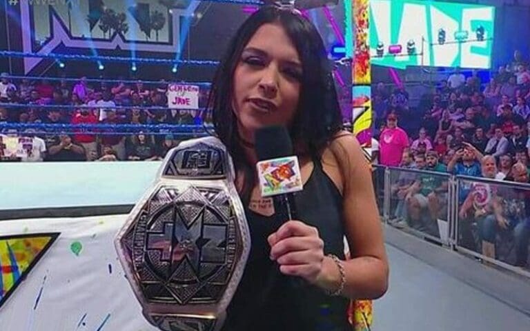 Cora Jade Trashes NXT Women's Tag Team Title
