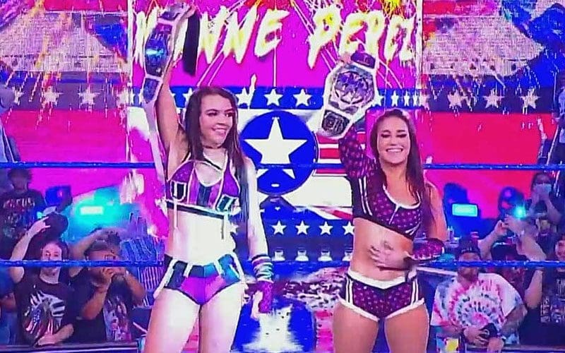 Women's Tag Titles Change Hands At NXT Great American Bash