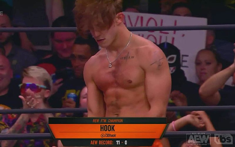 HOOK Wins FTW Title During AEW Dynamite 'Fight For The Fallen' Special