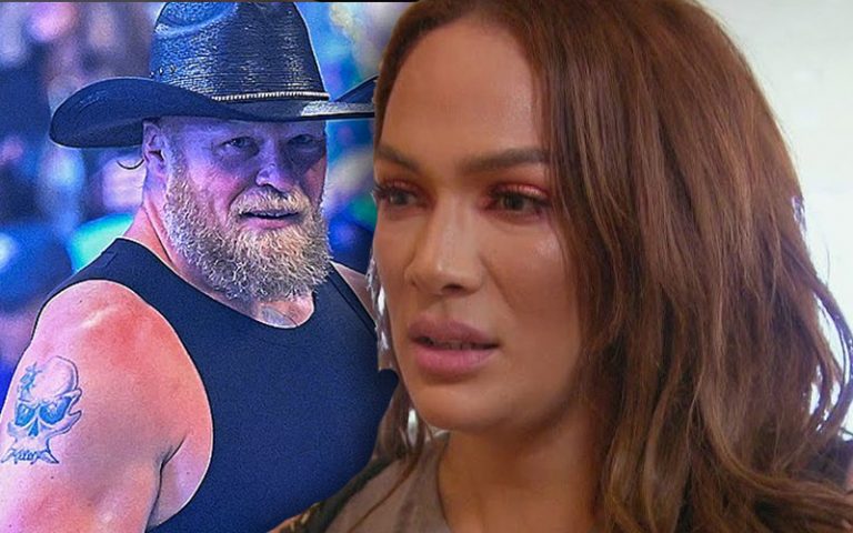 Nia Jax Wanted To Get F-5’d By Brock Lesnar