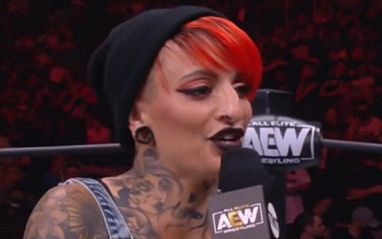Ruby Soho's Current Injury Part Of AEW TV Storyline