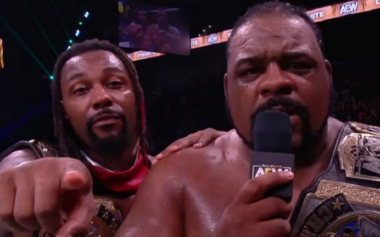 Keith Lee & Swerve Strickland Winning AEW Tag Titles Was The Plan All Along