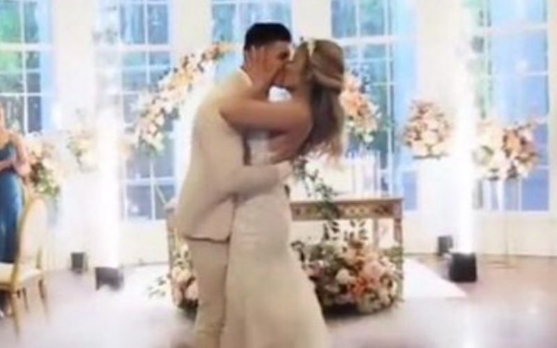 Sammy Guevara & Tay Conti Officially Get Married