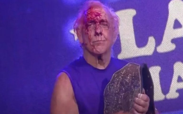 Doctors Were Waiting To Check On Ric Flair After His Last Match