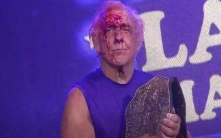 Doctors Were Waiting To Check On Ric Flair After His Last Match