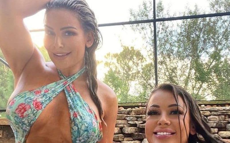 Natalya & Sister Jenni Neidhart Turn Up The Heat In Bikini Photo Drop