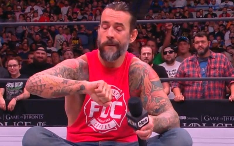 CM Punk’s Promo On Adam Page Was Not Part Of The Plan On AEW Dynamite