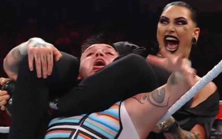 Rhea Ripley Trolls Dominik Mysterio After Choking Him Out On WWE Raw