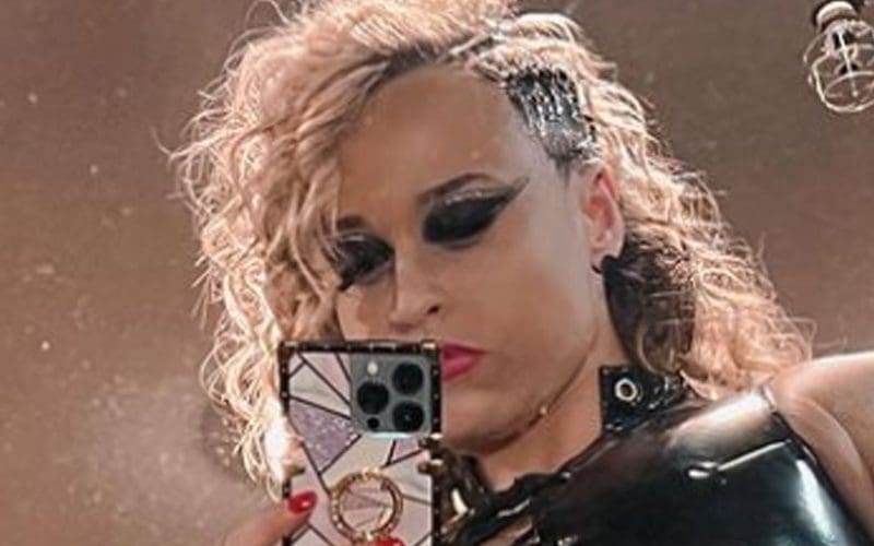 Jordynne Grace Says ‘You’re Weak’ While Rocking Tight Black Leather Outfit