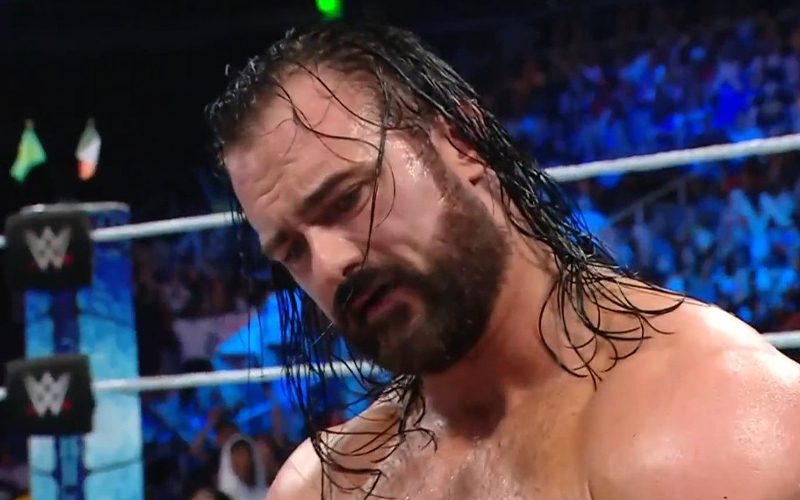 Drew McIntyre Pulled From WWE Live Events Due To Back Issues