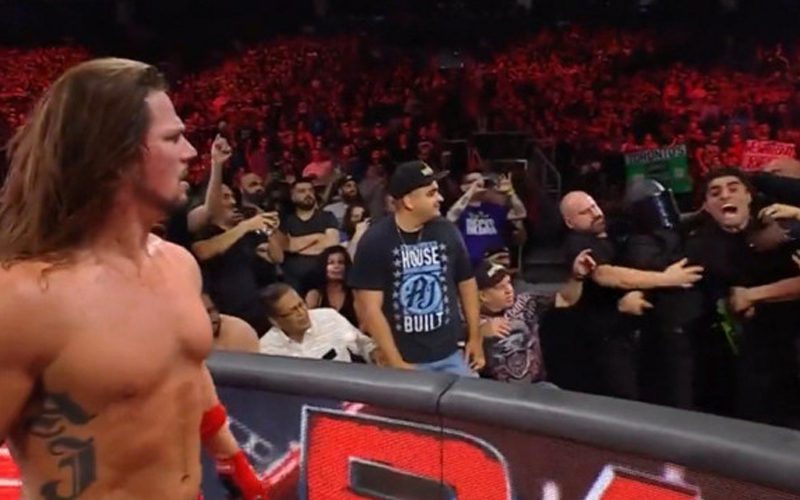 Identity Of Mystery Man Who Attacked AJ Styles On WWE RAW